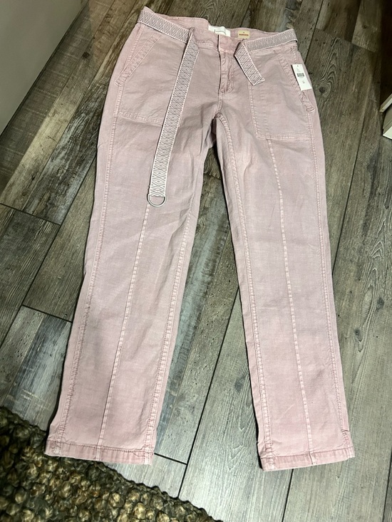 Anthropologie Denim - NWT Anthropologie ‘The Wanderer’ Utility Cotton Linen Blend Cropped Pants